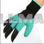 Садовые перчатки с пластиковыми наконечниками Garden gloves